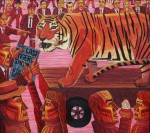 The Last Tiger (1993). 180 x 210 cms.